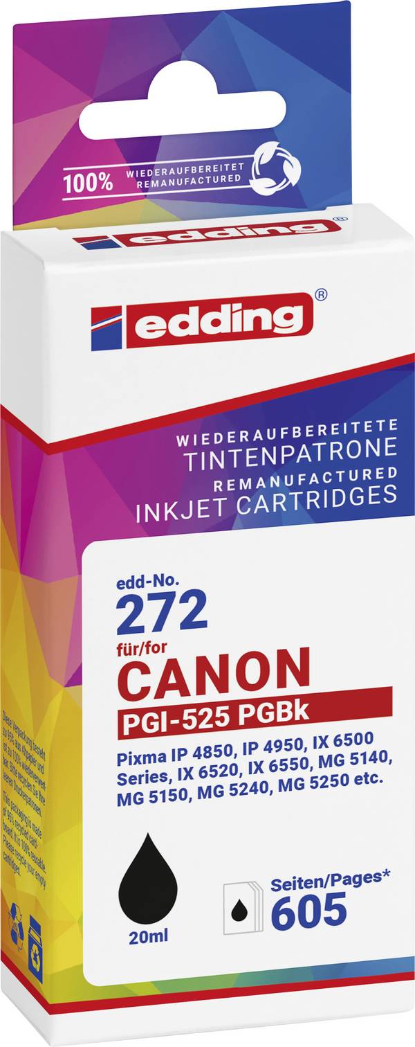 Tintenpatrone ersetzt Canon PGI-525 black (Text)