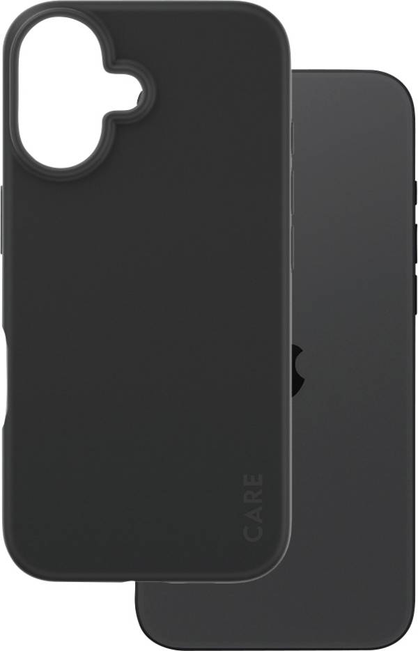 PanzerGlass CARE by ® Fashionable Backcover Apple iPhone 16 Schwarz Induktives Laden 1393