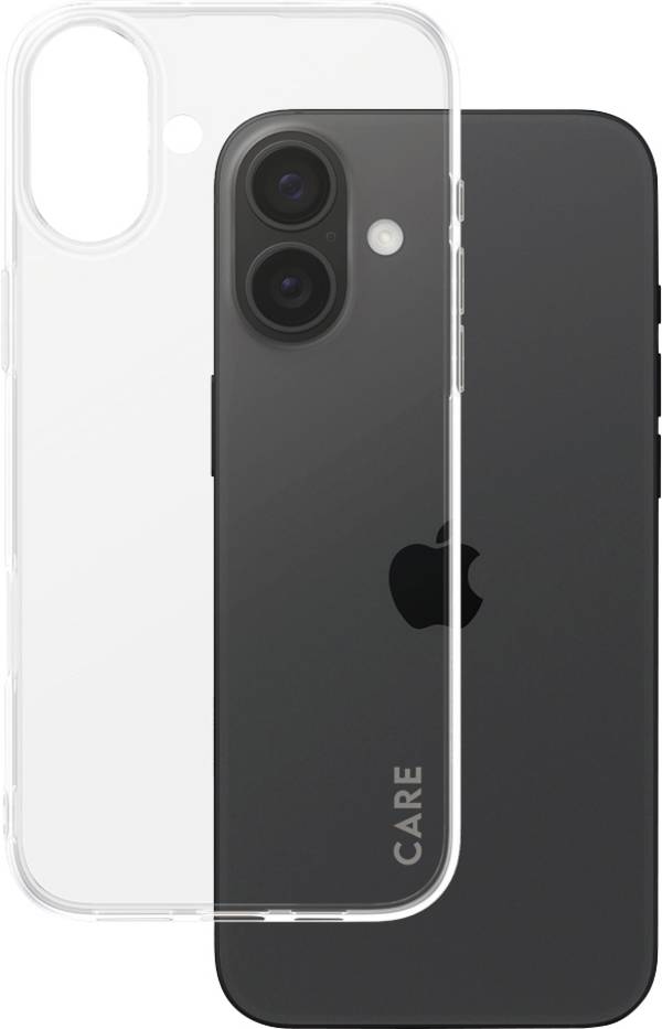 PanzerGlass CARE by ® Fashionable Backcover Apple iPhone 16 Plus Transparent Induktives Laden 1443