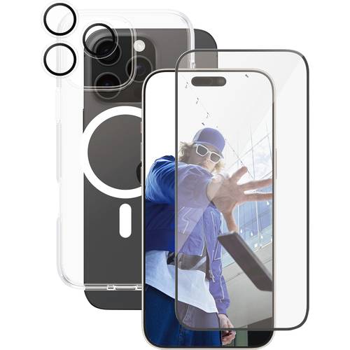 Thumbnail - PanzerGlass CARE by ® Panzerglas 3-in-1 Protection Backcover Apple iPhone 16 Pro Max Transparent Induktives Laden B1340+...
