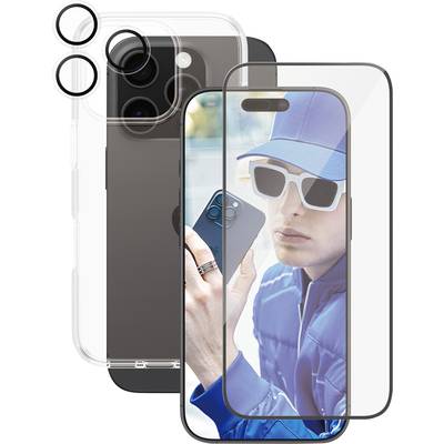 PanzerGlass CARE by ® Panzerglas 3-in-1 Protection Backcover Apple iPhone 16 Pro Transparent Stoßfest B1354+2862+1286