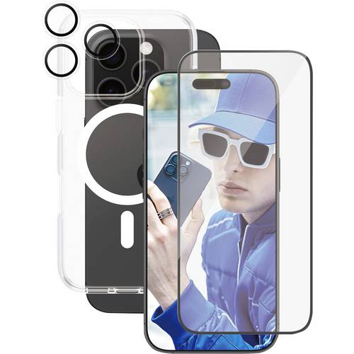 Thumbnail - PanzerGlass CARE by ® Panzerglas 3-in-1 Protection Backcover Apple iPhone 16 Pro Transparent Induktives Laden B1338+2862...