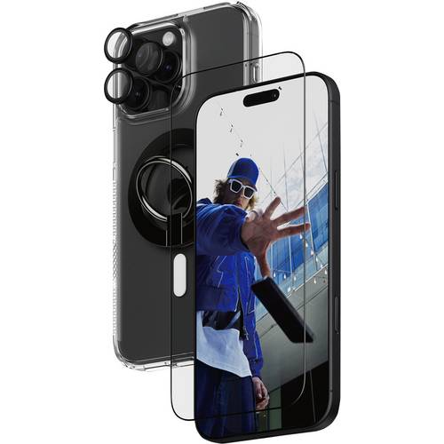 Thumbnail - PanzerGlass 4-in-1 Protection Displayschutzglas Apple iPhone 16 Pro Max 1 St. Anti-Fingerprint, kratzfest B1294+2864+128...