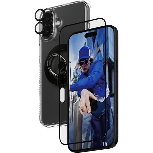 Thumbnail - PanzerGlass 4-in-1 Protection Displayschutzglas Apple iPhone 16 Plus 1 St. Anti-Fingerprint, kratzfest B1293+2863+1283+S
