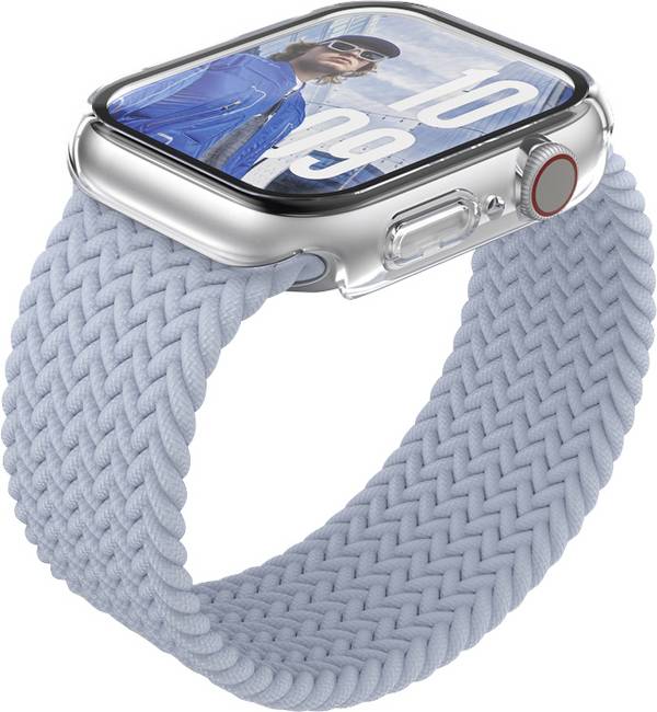 PanzerGlass Snappie - Schutzabdeckung Frontcover für Smartwatch - vollständig, schlank - 100 % recyceltes Polycarbonat,