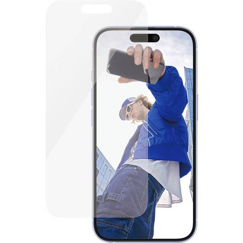 Thumbnail - PanzerGlass Classic Fit Displayschutzglas Apple iPhone 16, iPhone 15 1 St. Anti-Fingerprint, kratzfest 2873