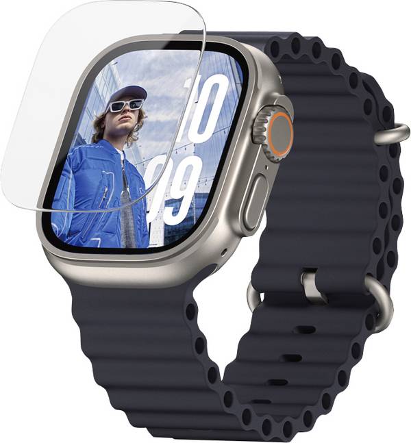 PanzerGlass Ultra-Wide Fit Displayschutzglas Apple Watch Ultra, Watch Ultra 2 1 St. Anti-Fingerprint, kratzfest 3712