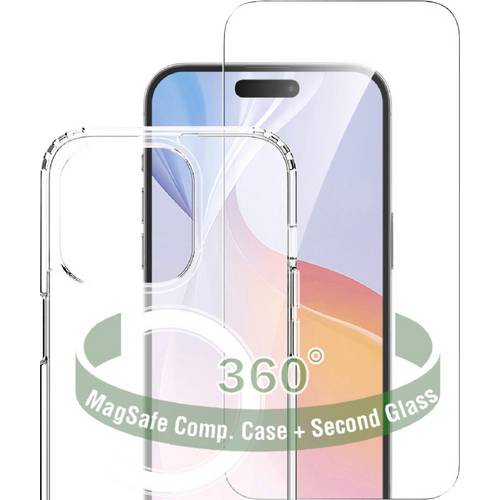 Thumbnail - 4Smarts 360° Premium Protection Set Backcover Apple iPhone 16 Pro Transparent Induktives Laden 541194