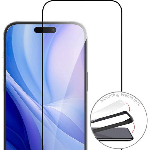Thumbnail - 4Smarts Second Glass Displayschutzglas Apple iPhone 16 Pro 1 St. Anti-Fingerprint, kratzfest 541201