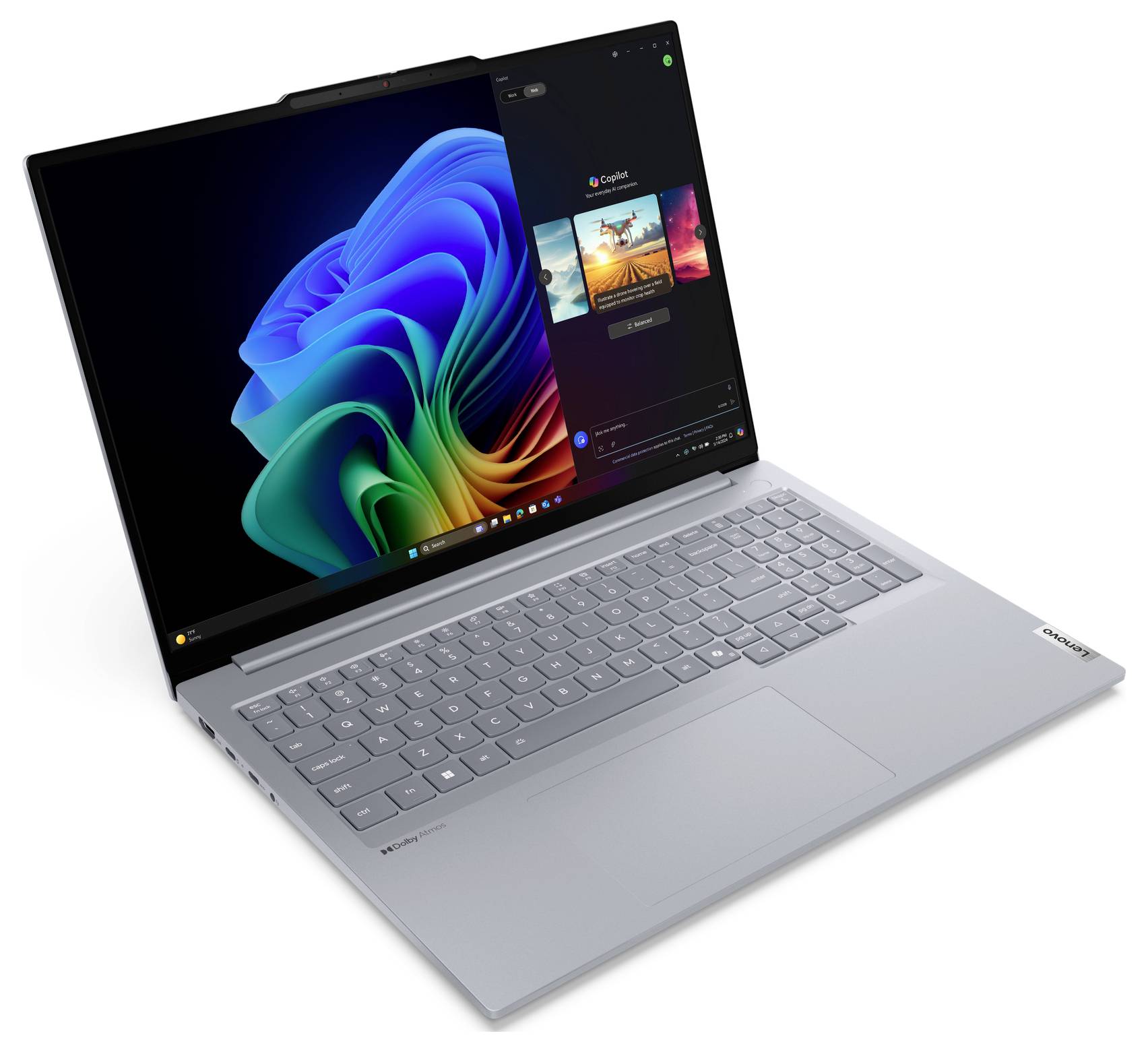 Lenovo ThinkBook 16 G7 QOY 21NH - Snapdragon X Plus X1P-42-100 / 3.2 GHz - Win 11 Pro (auf ARM) - TL: Deutsch, QWERTZ-3