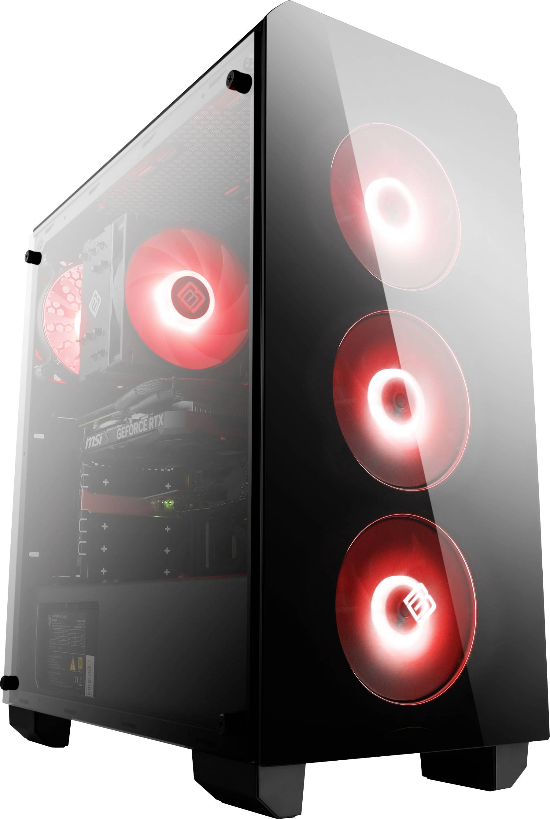 CSL Computer Gaming PC M10960H Intel® Core™ i7 14700F 5.4 GHz 16 GB RAM 1000 GB SSD Nvidia GeForce RTX™ 4060 8 GB GDDR6