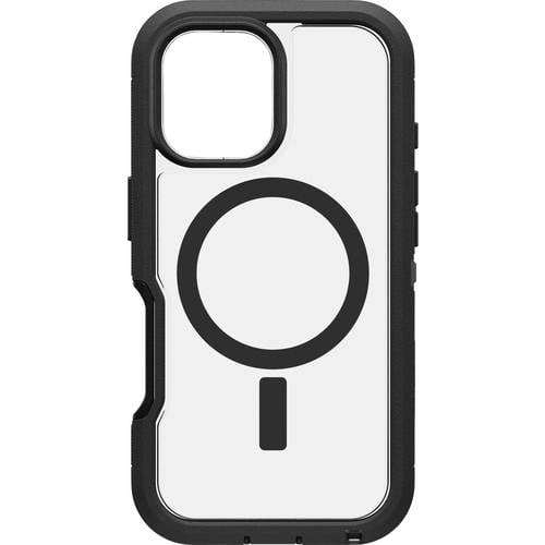 Thumbnail - Otterbox Defender XT Backcover Apple iPhone 16 Schwarz, Transparent MagSafe kompatibel, Stoßfest 77-96059