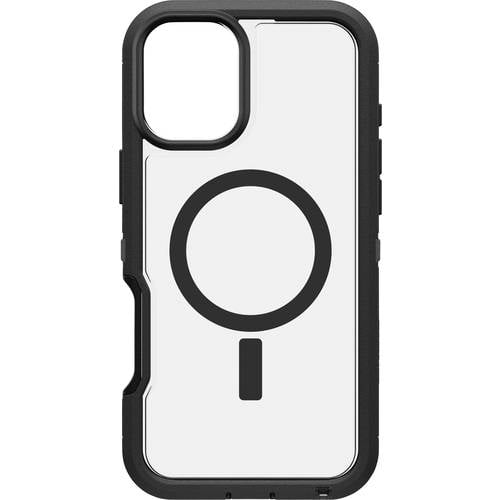 Thumbnail - Otterbox Defender XT Backcover Apple iPhone 16 Plus Schwarz, Transparent MagSafe kompatibel, Stoßfest 77-96044