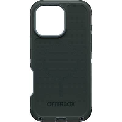 Schwarze Schutzhülle für ein Smartphone mit robustem Design, Markenname 'Otterbox' unten sichtbar. Ideal für umfassenden Schutz.
