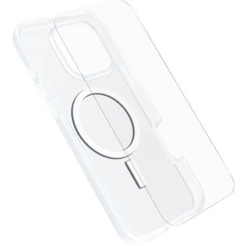 Otterbox React Hülle + Schutzglas Set Apple iPhone 16 Pro Max Transparent Induktives Laden, MagSafe kompatibel 78-81448