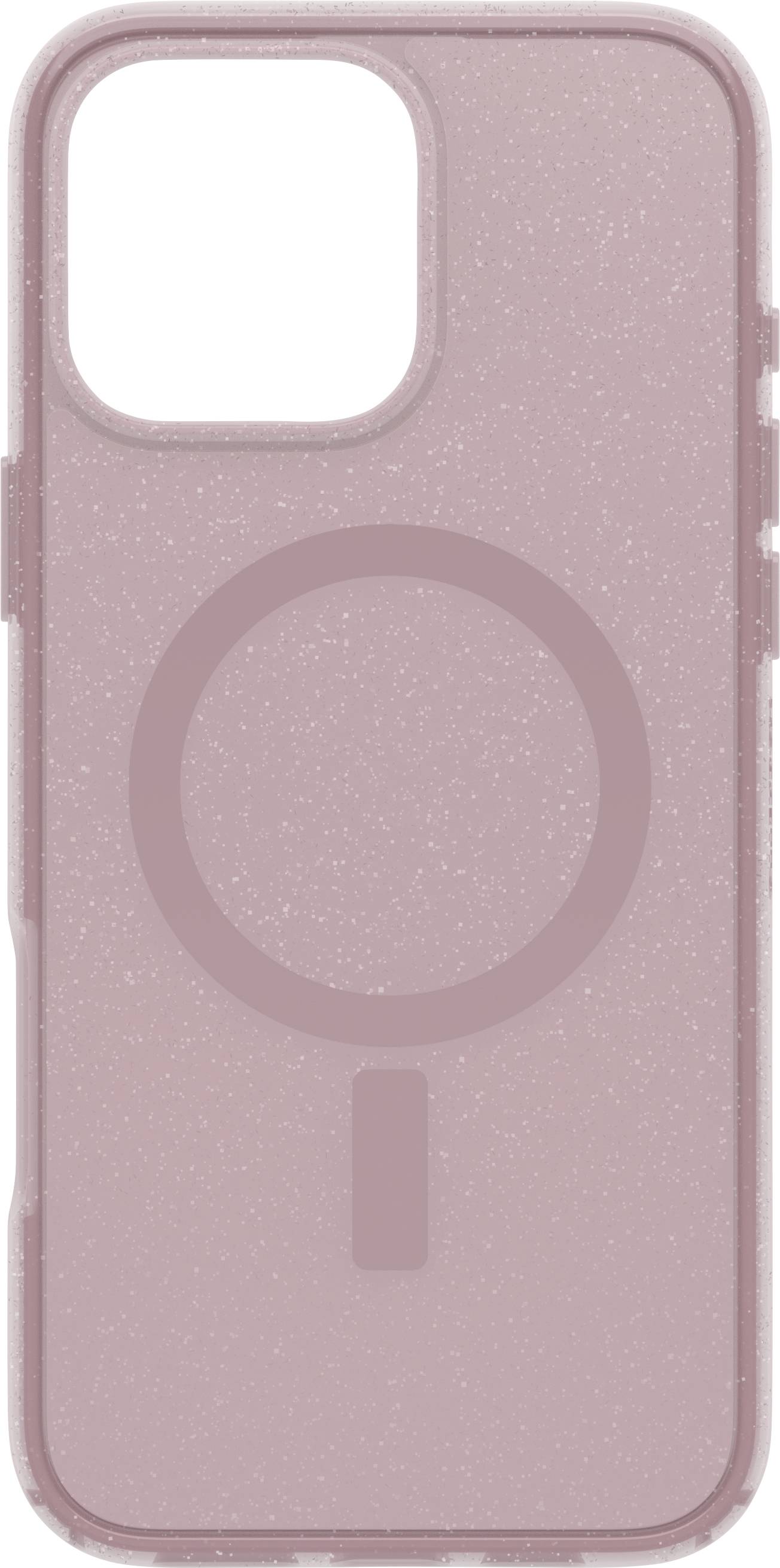 Rosa Handyhülle mit kreisförmigem Design auf der Rückseite, passend für das neueste Smartphone-Modell.