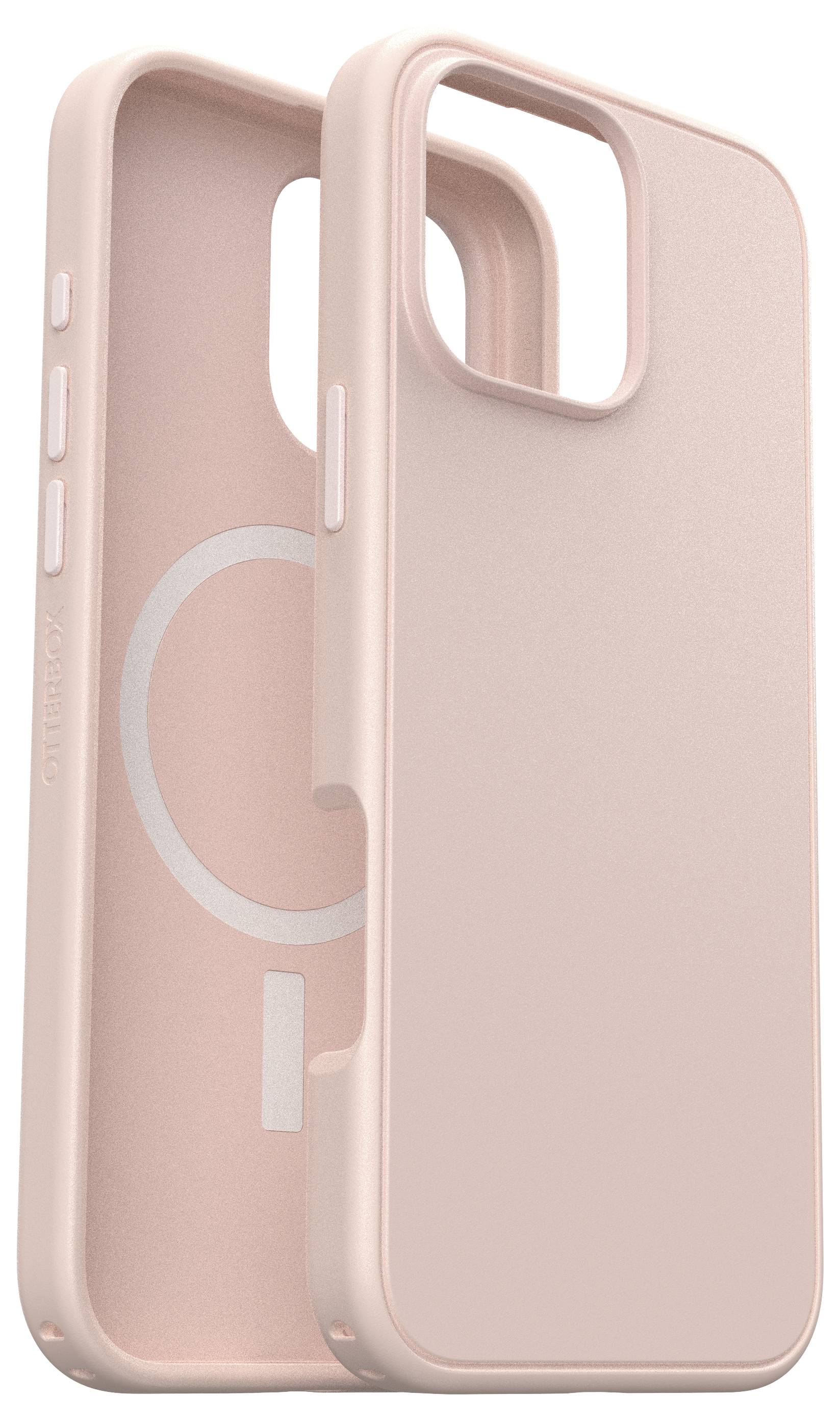 Rosa Handyhülle mit MagSafe-Kompatibilität für optimalen Schutz und kabelloses Laden.