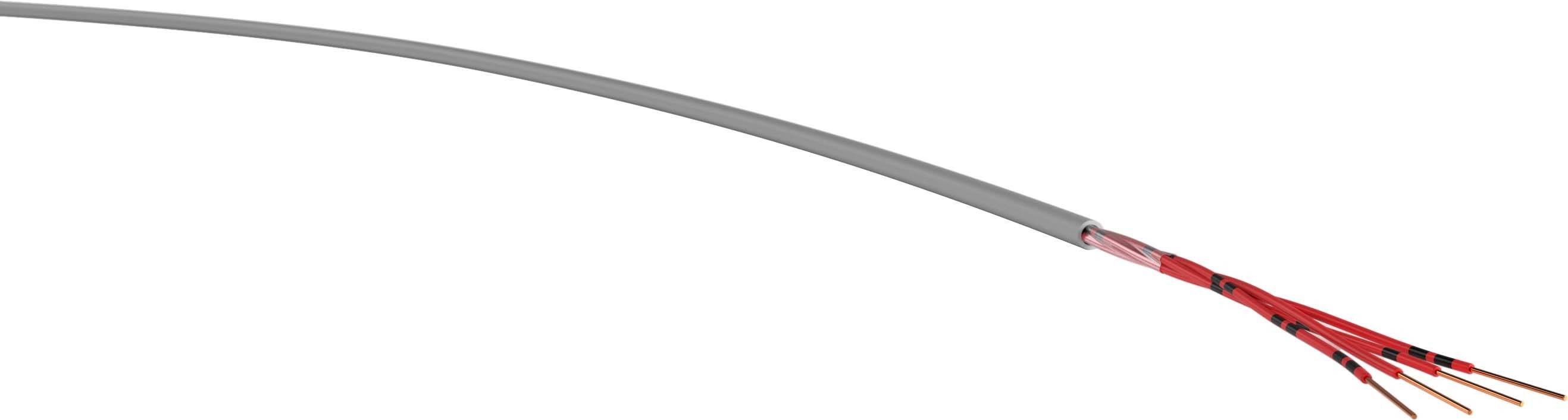 VER J-YY 6x2x0,6 Eca Ri100 Datenkabel J-YY 6 x 2 x 0.6 mm² Grau 100 m