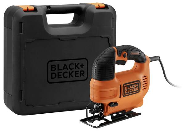 Black & Decker BLACK & DECKER - Stichsäge KFBES500K 500W  Pendelhubstichsäge KFBES500K-QS inkl. Koffer 500 W