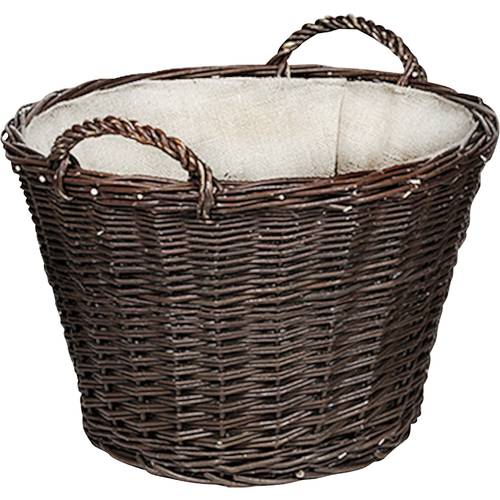 Siena Garden 01015.5/L Weidenkorb mit Jute Ø 35 x 24 cm 1 St.