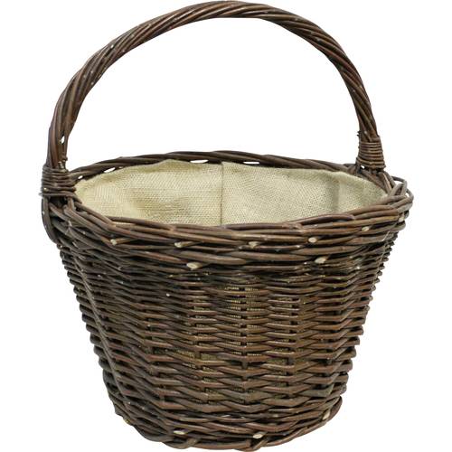 Siena Garden 01001.2/L Weidenkorb mit Jute Ø 40 x 27 cm 1 St.