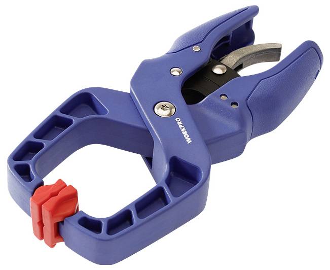 Ratschenzwinge WorkPro WP232013 Spann-Weite (max.):38 mm Ausladungs-Maße:38 mm