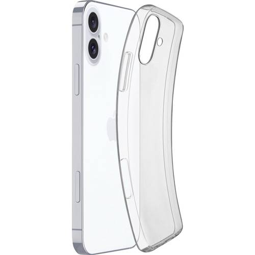 Cellularline Fine Case Backcover Apple iPhone 16 Plus Transparent Stoßfest FINECIPH16MAXT