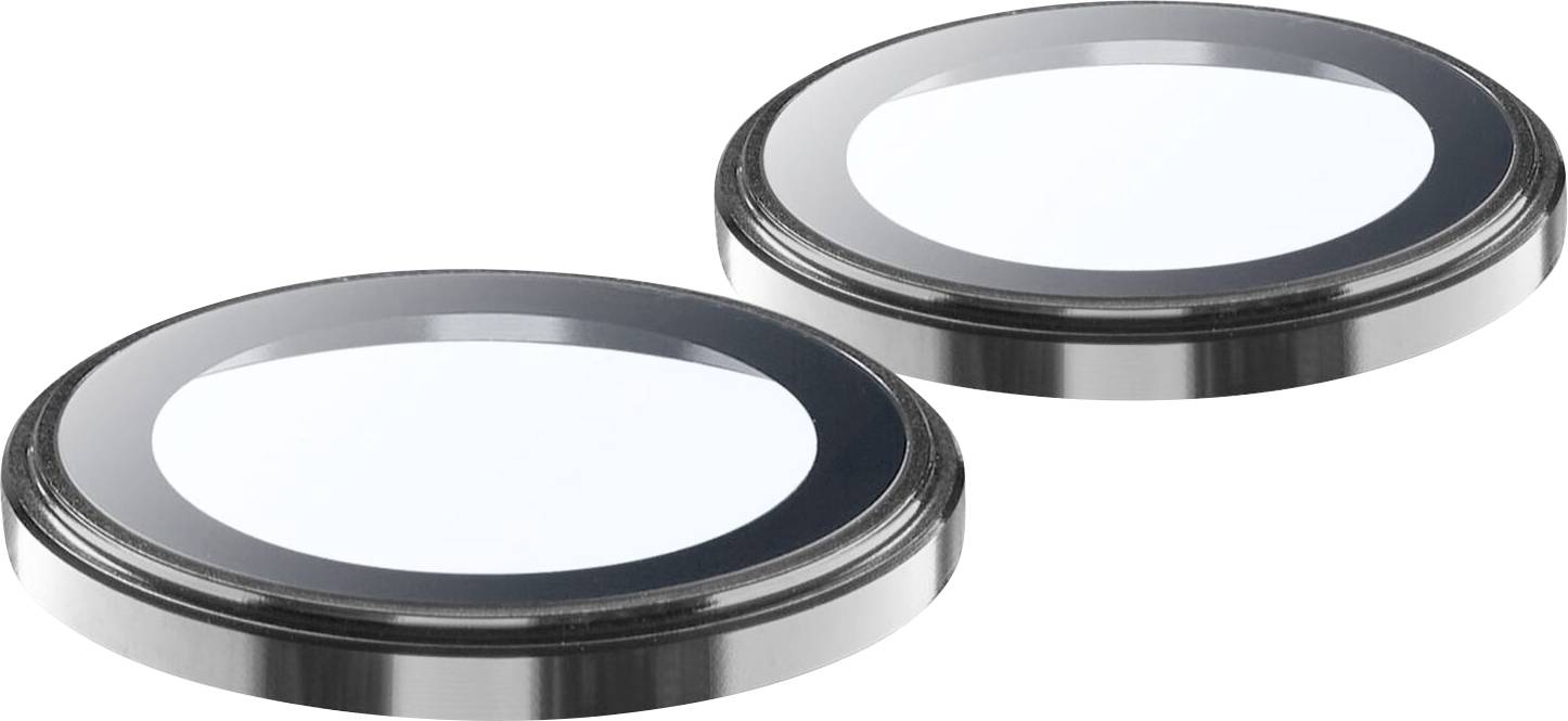 Cellularline Camera Lens Protection Ring Kameraschutzglas Apple iPhone 16, iPhone 16 Plus 1 St. Anti-Fingerprint, kratzf...