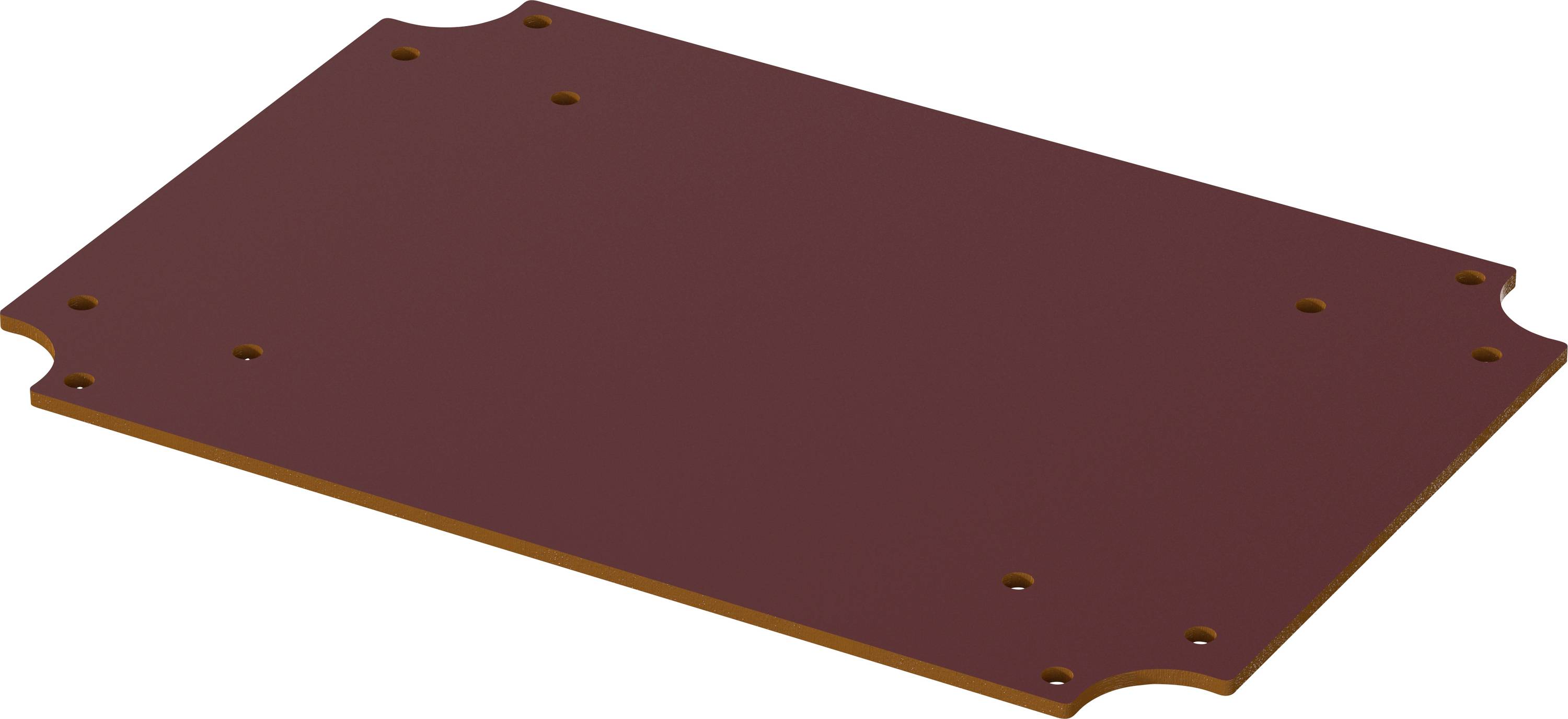 Bopla BoVersa BOV M 1712 für PC Montageplatte Hartpapier (L x B x H) 109.50 x 159.50 x 2 mm 1 St.