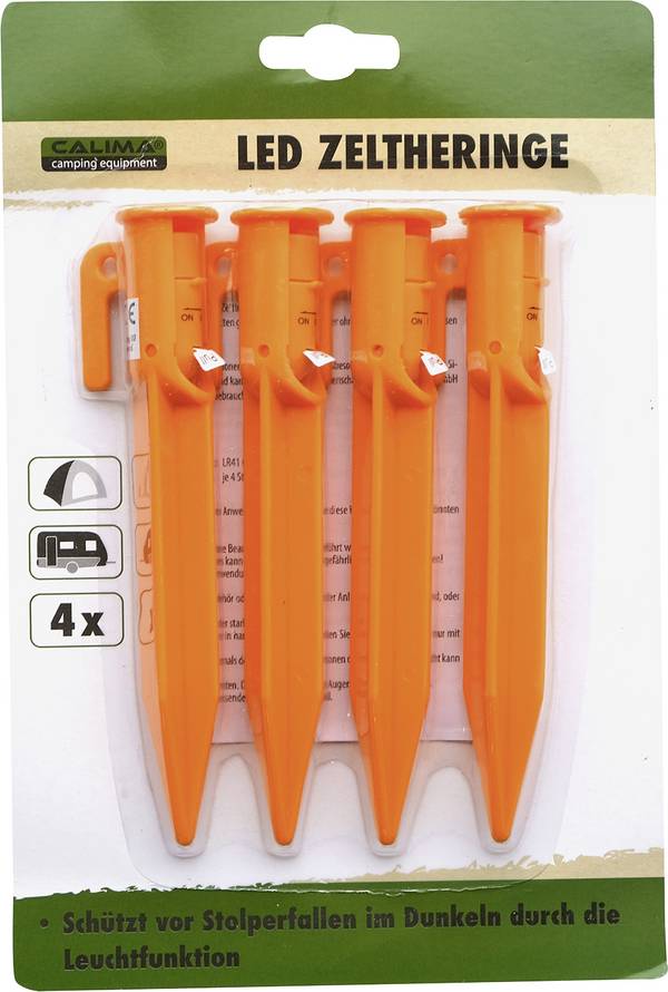 Calima 46003 Zelthering    150 mm x 25 mm x 40 mm  4 St.