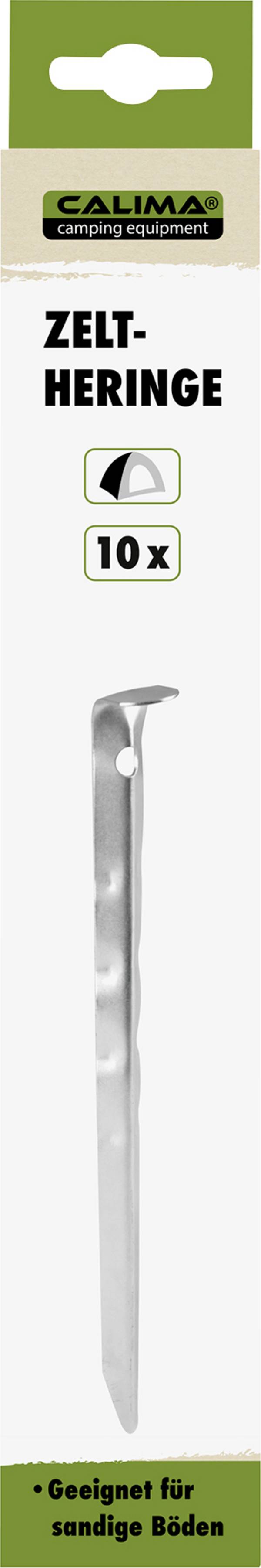 Calima 46019 Zelthering    225 mm x 15 mm x 15 mm  10 St.