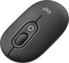 Logitech POP Maus Bluetooth® Optisch Graphit 4 Tasten 4000 dpi Easy Switch 3 Geräte, Integriertes Scrollrad