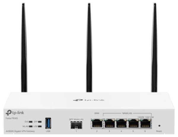 TP-LINK AX3000 Festa FR365 Gateway für LoRa 10 MBit/s, 100 MBit/s, 1000 MBit/s