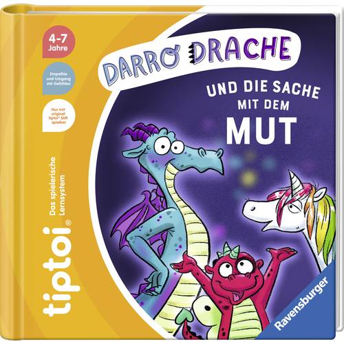 Ravensburger 49292 tiptoi® Darro Drache und die Sache mit dem Mut