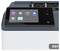 Drucker mit Touchscreen-Display, zeigt Optionen wie 'Print From', 'Jobs' und 'Device'.