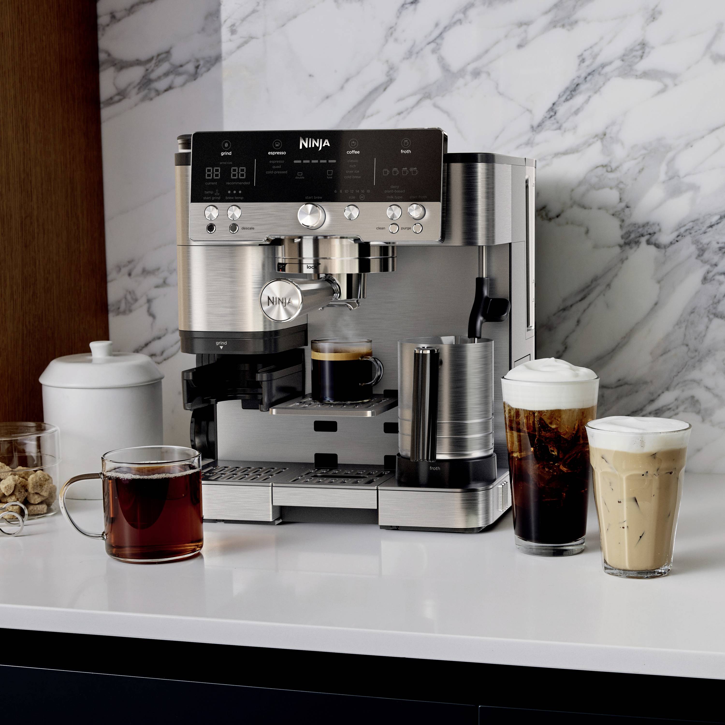 Ninja Luxe Premier 3-in-1-Kaffeemaschine ES601EU ES601EU-2