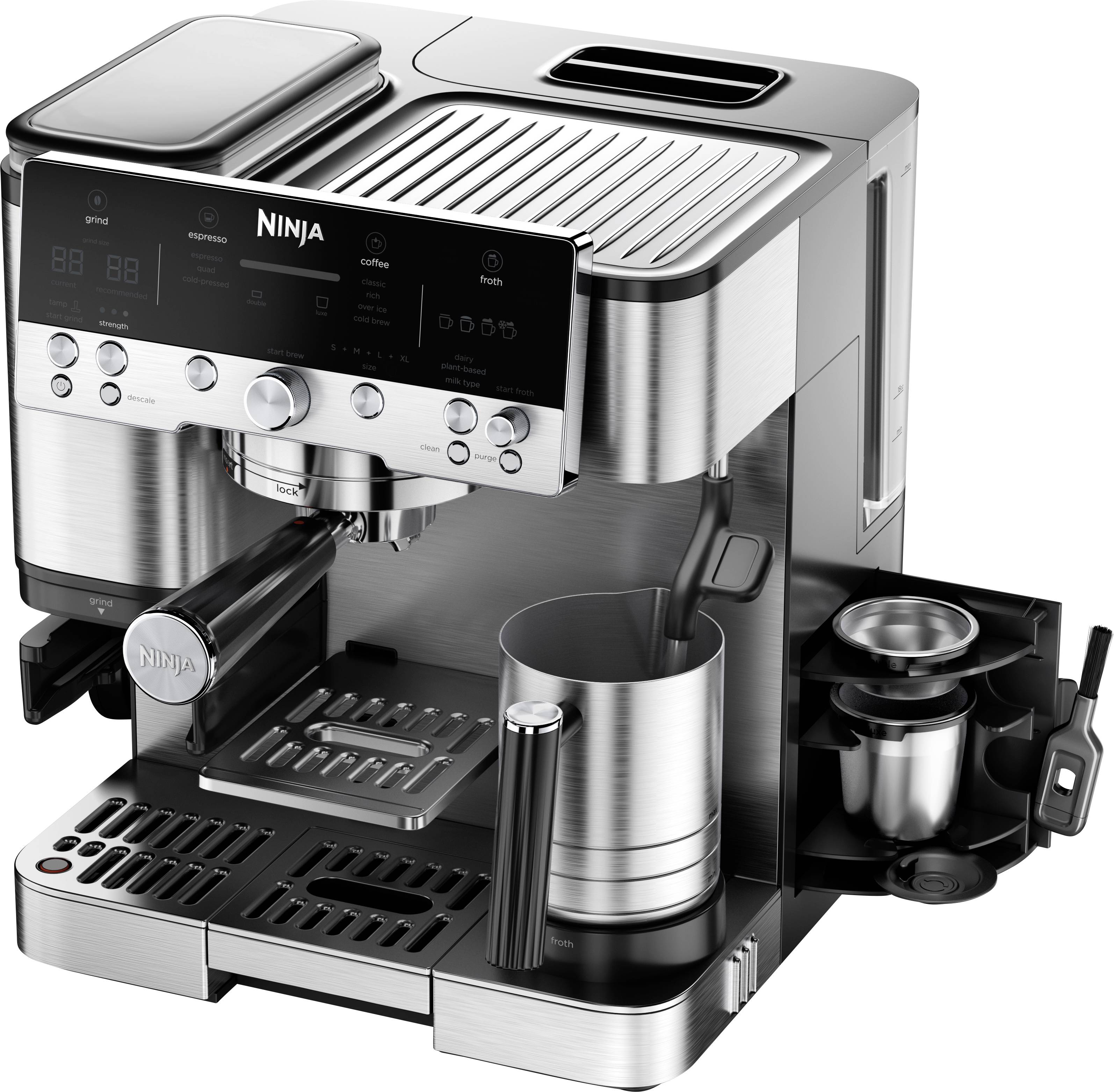 Ninja Luxe Premier 3-in-1-Kaffeemaschine ES601EU ES601EU-0