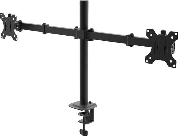 Akyga AK-MB-02  Monitor-Tischhalterung 2 Display(s) 81,3 cm (32") Schwarz Neigbar, Rotierbar, Schwenkbar