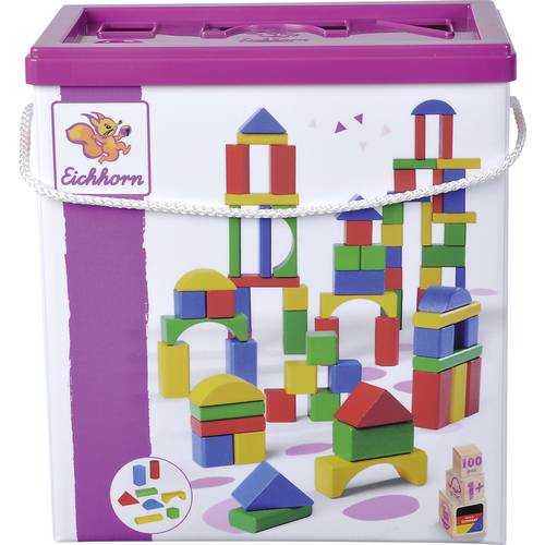 Thumbnail - Eichhorn bunte Holzbausteine 100010171 Anzahl Spieler (max.): 2