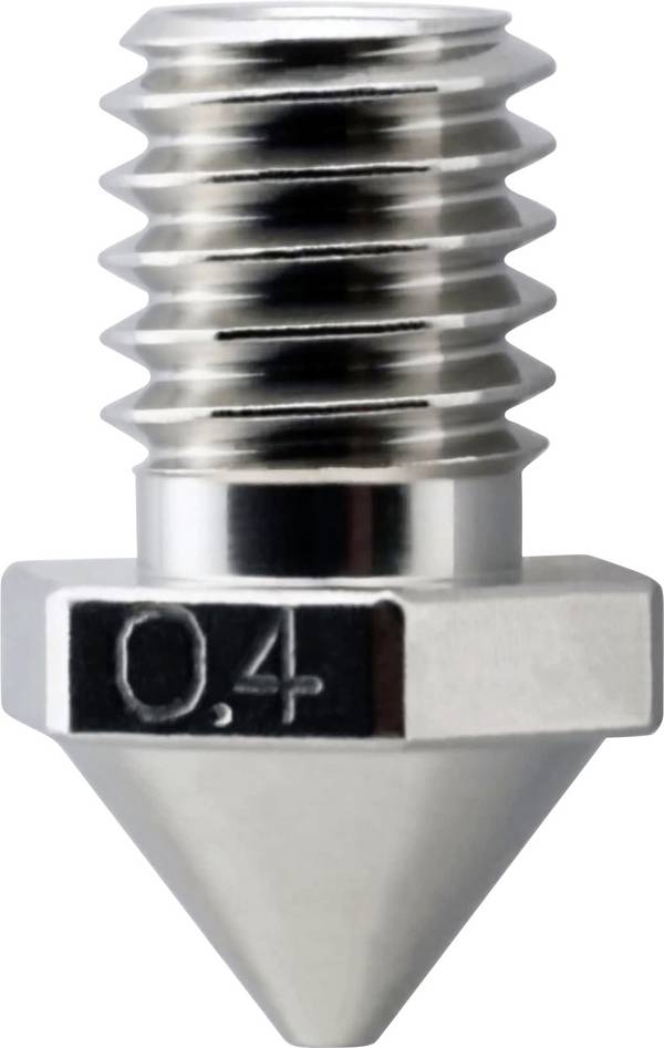 Micro-Swiss 3D Drucker Düse Passend für (3D Drucker): FlashForge Guider 3, FlashForge Guider 3 Plus 0.4mm Brass Plated Wear Resistant Nozzle M2610-04