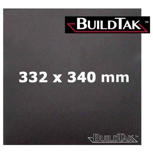BUILDTAK Druckbettbeschichtung Original 3D Printing Surface - Black 332 x 340 mm BT340X332