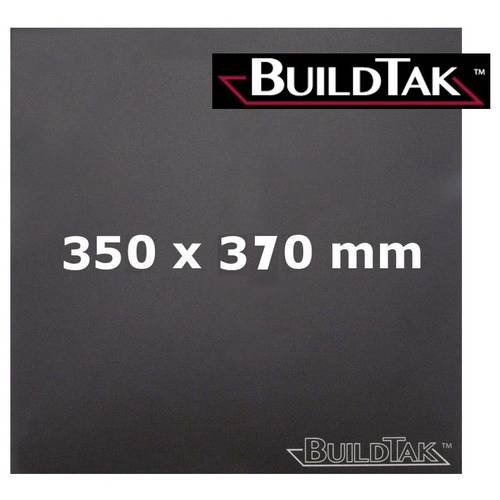 BUILDTAK Druckbettbeschichtung Original 3D Printing Surface - Black 350 x 370 mm BT350X370