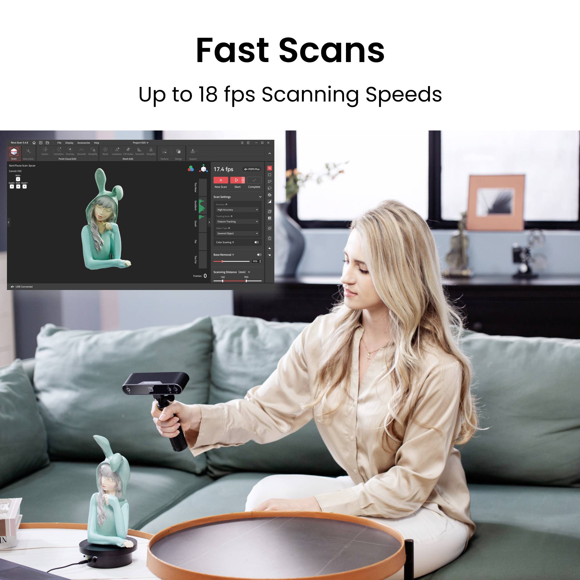 Revopoint Pop 3 Plus PREMIUM Edition 3D Scanner-6