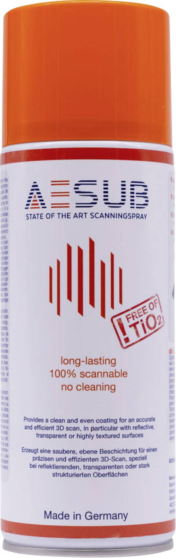 Aesub Scanningspray 400ml  Orange AESO101