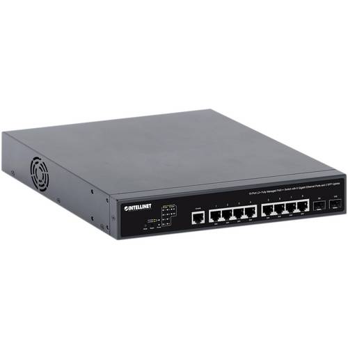 Thumbnail - Intellinet 562003 19 Zoll Netzwerk-Switch 10 / 100 / 1000 MBit/s IEEE 802.3bt, IEEE802.3af (15.4 W), IEEE802.3at (30 W)