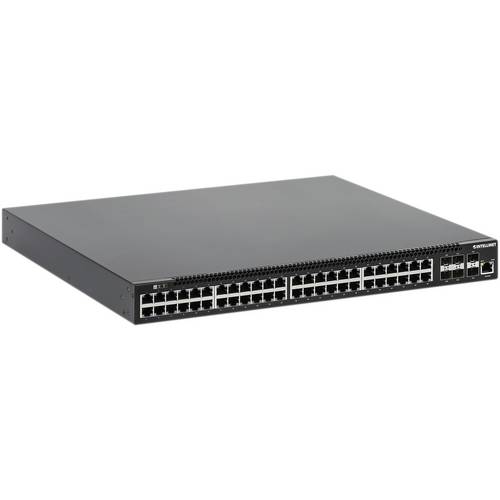 Intellinet 54-Port L3 Fully Managed PoE+ Switch mit 48 Gigabit-Ports und 6 SFP+ Uplinks 19 Zoll Netzwerk-Switch 10 / 100...