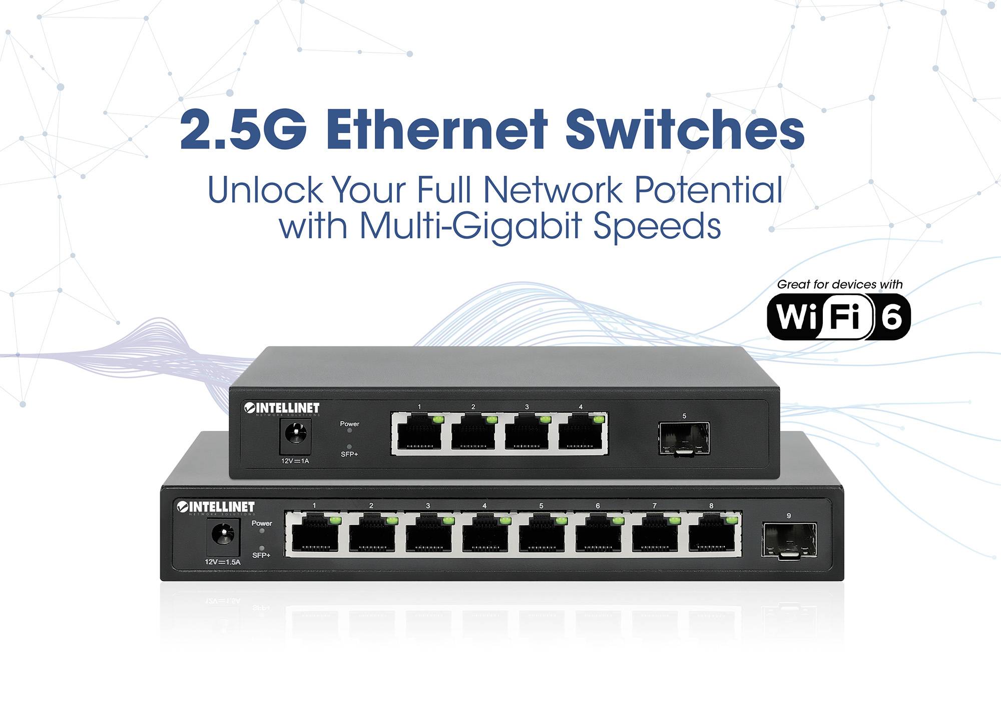 Intellinet 562058 562058 Netzwerk Switch 2.5 GBit/s-4