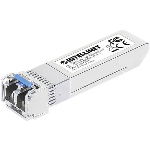 Intellinet 508674 Mini-GBIC Transceiver für LWL-Kabel 10GBase-LRM (LC) Multimode 220 m MSA-konform Transceiver-Modul 10 ...