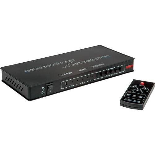 Thumbnail - Roline 3596-01-14 HDMI-Switch Schwarz