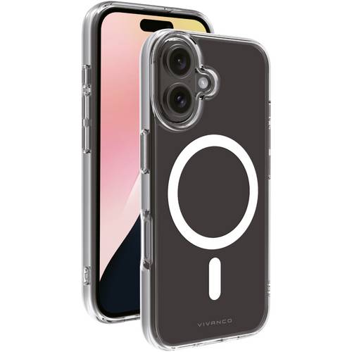 Thumbnail - Vivanco MAG STEADY Backcover Apple iPhone 16 Schwarz Induktives Laden, Sanddicht, Spritzwasserfest, Staubdicht 64222